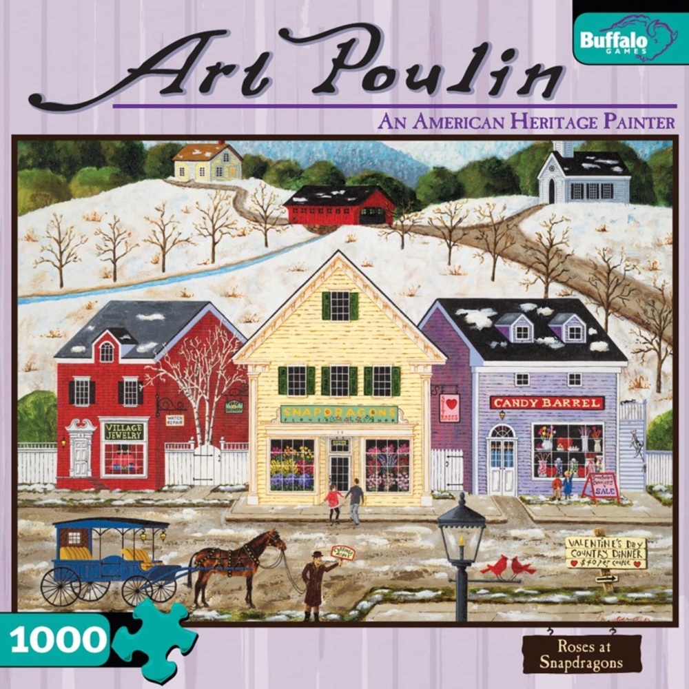 1000 piece vintage Buffalo Games puzzle